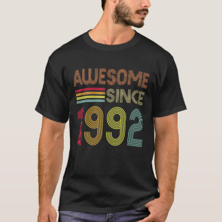 Phantastisch Seit 1992 30. Geburtstag Retro T Shir T-Shirt