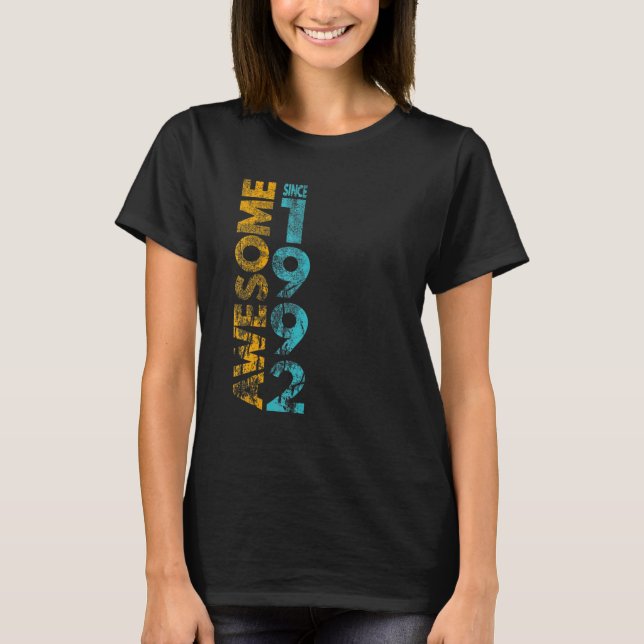 Phantastisch seit 1992 T-Shirt (Vorderseite)
