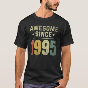 Phantastisch seit 1995 27. Geburtstag Retro Männer T-Shirt