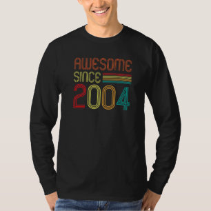 Phantastisch seit 2004 18 Jahre alter Retro Vintag T-Shirt
