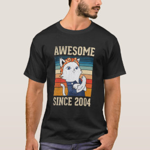Phantastisch seit 2004 Vintage Frauen zum Geburtst T-Shirt