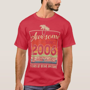 Phantastisch seit 2006 16 Geburtstagsgeschenke 16 T-Shirt