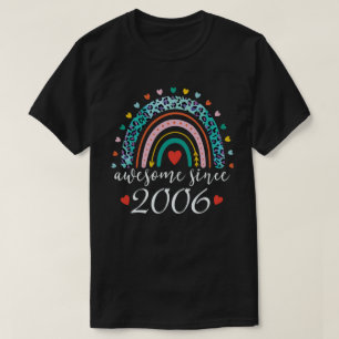 Phantastisch Seit 2006 Rainbow 16. Geburtstagsgesc T-Shirt