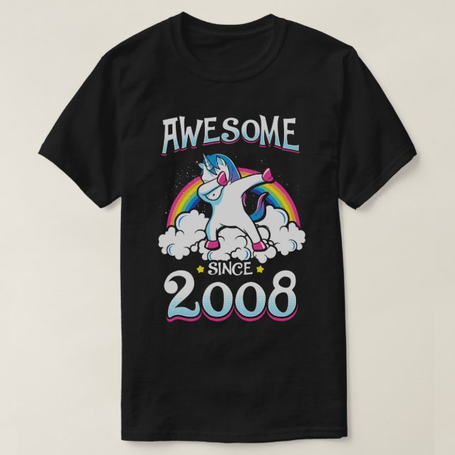 Phantastisch seit 2008 1 T-Shirt (Design vorne)