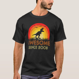 Phantastisch Seit 2008 Retro 14. Geburtstag Vintag T-Shirt
