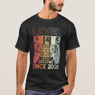 Phantastisch seit 2008 Stufe 14 Unverschlossen 14. T-Shirt