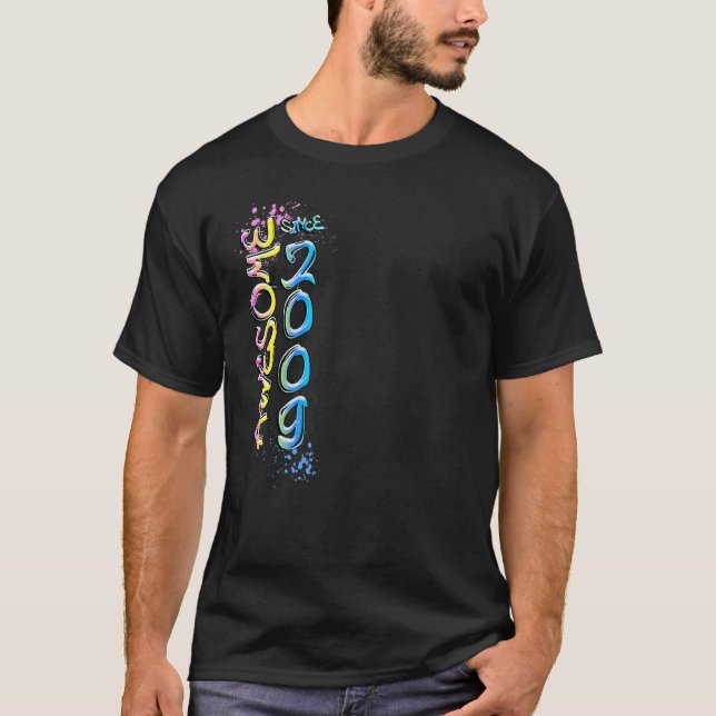 Phantastisch seit 2009 Graffiti-Motiv T-Shirt (Vorderseite)