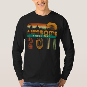 Phantastisch seit 2011 11. Mai Kindermädchen T-Shirt