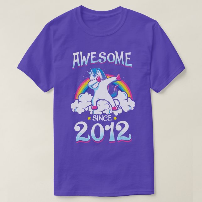 Phantastisch seit 2012 1 T-Shirt (Design vorne)