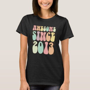 Phantastisch seit 2013 Geburtstag 9 Jahre alte Mäd T-Shirt