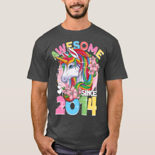 Phantastisch seit 2014 8. Geburtstag Girl 8 Years T-Shirt