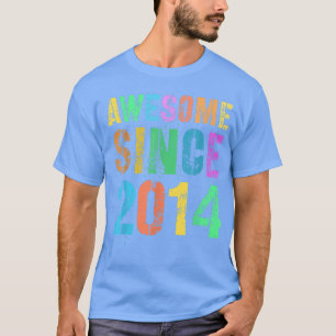 Phantastisch Seit 2014 Vintag 8. Geburtstag Boy Gi T-Shirt