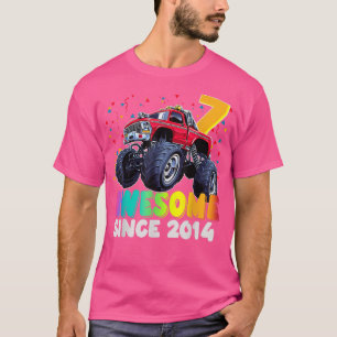 Phantastisch seit 2015 7. Geburtstag Boy Monster T T-Shirt