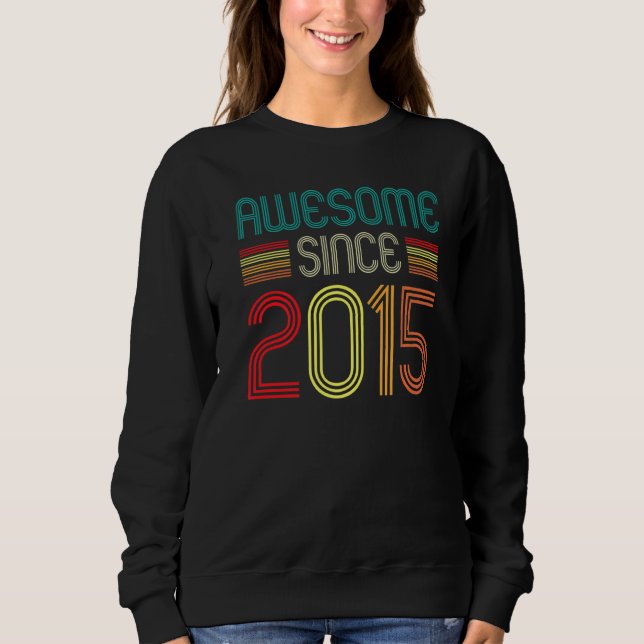 phantastisch seit 2015 7 Jahre Sweatshirt (Vorderseite)