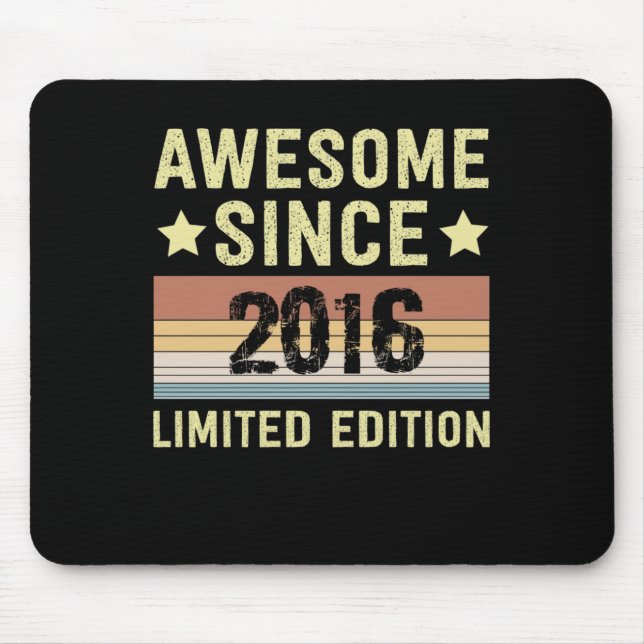 Phantastisch seit 2016 Geburtstag Mousepad (Vorne)