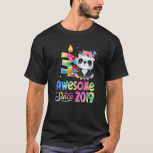Phantastisch Seit 2019 3. Geburtstag 3 Jahre alt P T-Shirt