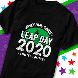 Phantastisch seit 2020 Leap Year Day Feb 29 Geburt T-Shirt