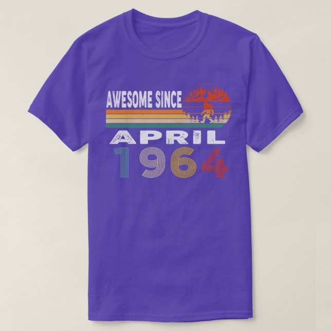 Phantastisch seit April 1964 T-Shirt (Design vorne)