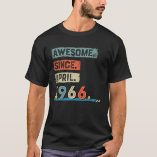 Phantastisch seit April 1966 54. Geburtstag Männer T-Shirt