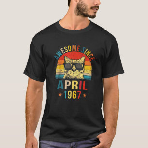 Phantastisch seit April 1967 55. Geburtstagskatze  T-Shirt