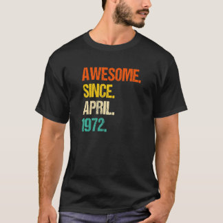 Phantastisch seit April 1972 T-Shirt