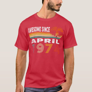 Phantastisch seit April 1974 T-Shirt