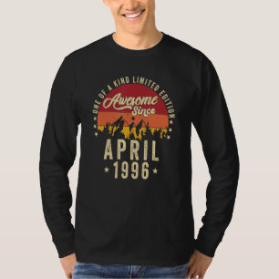 Phantastisch Seit April 1996 Vintag 26. Geburtstag T-Shirt