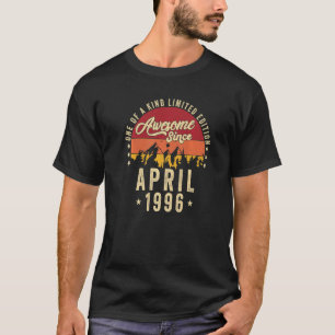 Phantastisch Seit April 1996 Vintag 26. Geburtstag T-Shirt