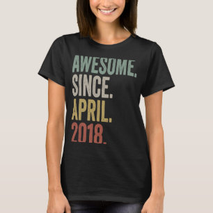 Phantastisch seit April 2018 5. Geburtstag 5 Jahre T-Shirt