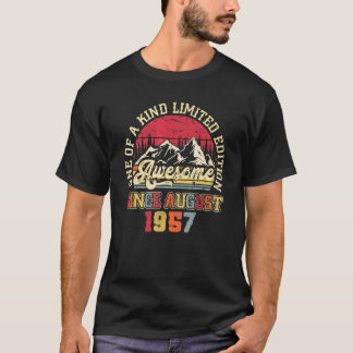 Phantastisch seit August 1957 65. Geburtstag 65 Ja T-Shirt
