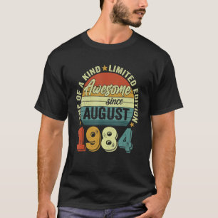 Phantastisch seit August 1984 38 Jahre alt 38 Jahr T-Shirt