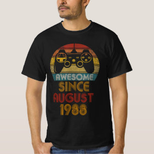 Phantastisch seit August 1988 , Glückwunsch zum Ge T-Shirt