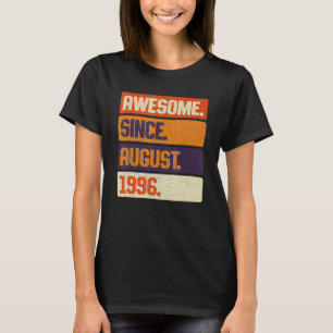 Phantastisch seit August 1996 Retro 27 Jahre alt 2 T-Shirt