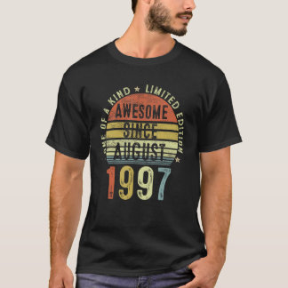 Phantastisch seit August 1997 25 Jahre alt 25 Jahr T-Shirt