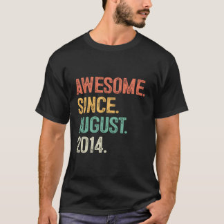 Phantastisch seit August 2014 9. 9 T-Shirt