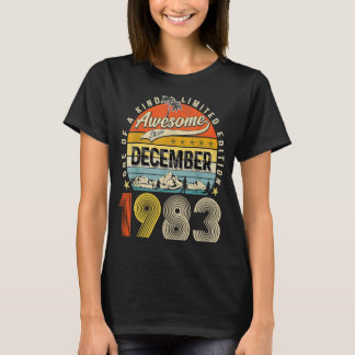 Phantastisch seit Dezember 1983 40 Jahre alt T-Shirt