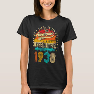 Phantastisch seit Februar 1938 85 Jahre alt 85 Jah T-Shirt