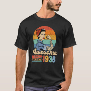 phantastisch seit Februar 1938 Geburtstag T-Shirt