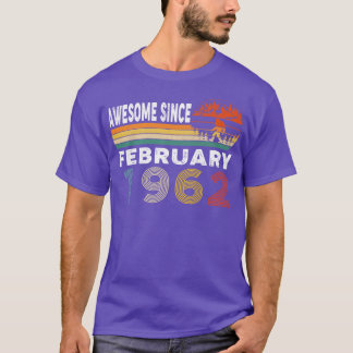 Phantastisch seit Februar 1962 T-Shirt
