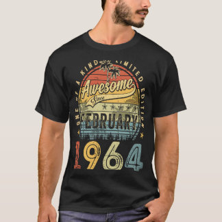 Phantastisch seit Februar 1964 59 Jahre alt 59. Ge T-Shirt