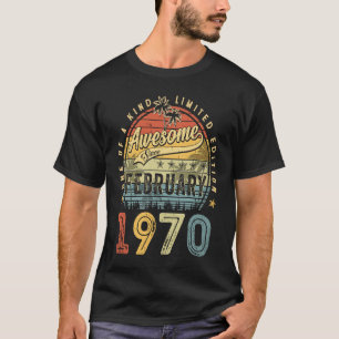phantastisch seit Februar 1970 53 Jahr T-Shirt