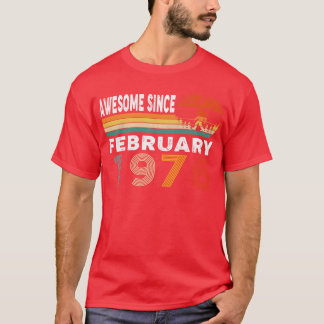 Phantastisch seit Februar 1976 T-Shirt