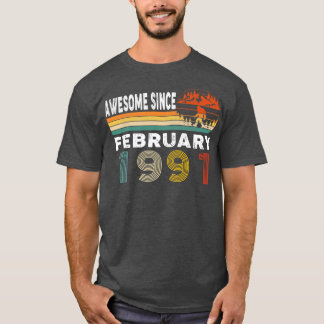 Phantastisch seit Februar 1991 T-Shirt