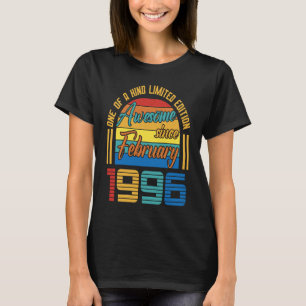 Phantastisch seit Februar 1996 27 Jahre alt 27. Ge T-Shirt