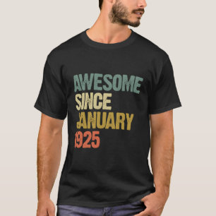Phantastisch seit Januar 1925 94 Jahre alt 94 Jahr T-Shirt