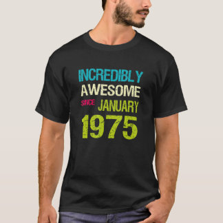 Phantastisch seit Januar 1975 T-Shirt
