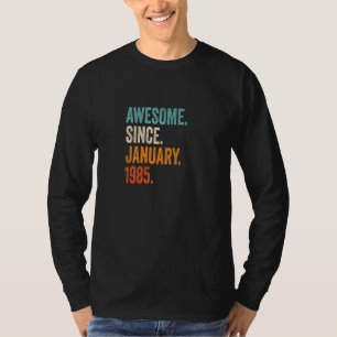 Phantastisch seit Januar 1985 38. Geburtstag T-Shirt