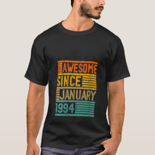 Phantastisch seit Januar 1994 30 Jahre alt 30 Jahr T-Shirt