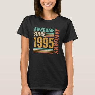 Phantastisch seit Januar 1995 28. Geburtstag 28 Ja T-Shirt