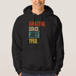 Phantastisch seit Juli 1958 64 Jahre 64 Geburtstag Hoodie
